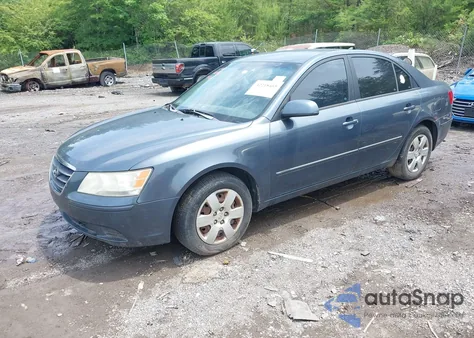 2010 Hyundai Sonata Gls z USA, uszkodzony, nr VIN 5NPET4AC8AH581264